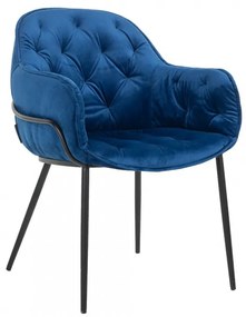 NT Nomi Kényelmes Kék Bársony szék