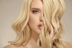 Fotográfia Female beauty, hairstyle of blonde long, IL21