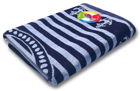 Matrózmintás strandtörölköző 2.