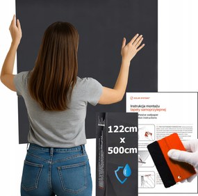 Öntapadós tapéta Vízálló Konyha Falra Bútor Grafit Szén