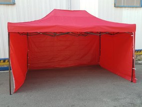 Összecsukható sátor 3x4,5 Piros SQ