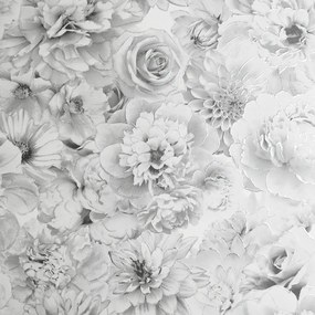 Arthouse Signature 1 Glitter Bloom ezüst-szürke 3D papír tapéta – 692803