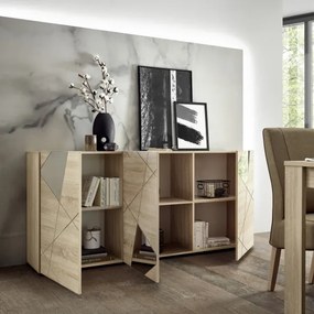 TAVRI komód, sonoma tölgy