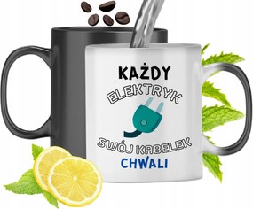 Mágikus Bögre Villanyszerelőknek Színváltós Nyomtatott Fényképpel