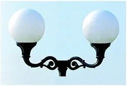 Novolux INDURA GLOBO 057E-G05X1A-02 Utcavilágítás lámpatest 2x105W/E27 IP65