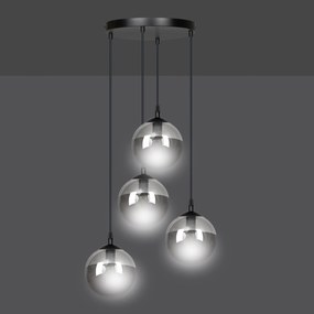 Emibig modern függeszték cosmo fekete grafit emi712/4prem