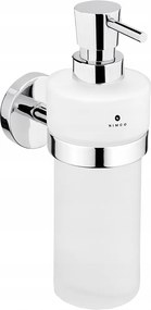 Nimco Unix króm szappanadagoló üveg, rozsdamentes acél, sárgaréz pumpa Un 13031W-T-26_