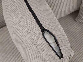 U alakú ülőgarnitúra SMART COSARO 295x140 cm, bézs