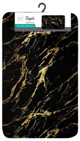 Fekete-aranyszínű fürdőszobai kilépő 45x75 cm Aquamarbre – douceur d'intérieur
