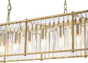 Dar Lighting glamour kristály modern függeszték kiran sárgaréz darkir3435