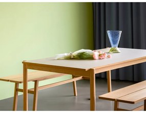 Tölgyfa étkezőasztal 107x190 cm Oblique – Hübsch