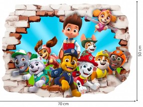 Falmatrica "PAW Patrol" 70x50 cm