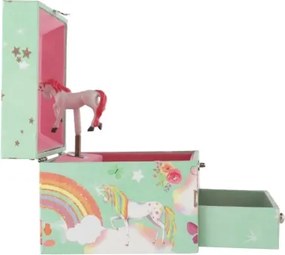 Unikornisos zenélő ékszerdoboz