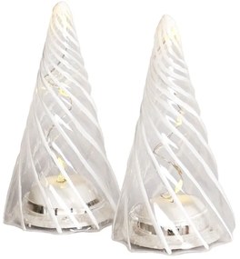 Karácsonyi fénydekoráció 2 db-os ø 6 cm Vilma – Sirius