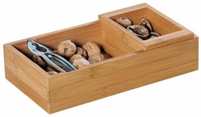 Kesper 62830 Diótartó tál, diótörővel, szögletes,30 x 16 x 7,5 cm