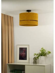 Duolla - Felületre szerelhető csillár DOUBLE 1xE27/15W/230V átm. 40 cm narancs