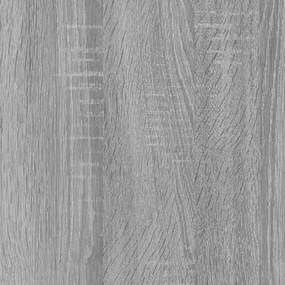 Szürke sonoma színű szerelt fa éjjeliszekrény 100 x 35 x 40 cm