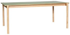 Tölgyfa étkezőasztal 107x190 cm Oblique – Hübsch