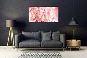 Üvegfotó virágok növények 120x60cm