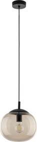 TK LIGHTING 4677 VIBE Modern Függesztett Lámpa Barna, Fekete E27 IP20