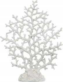 Korallzátony Figura korall fehér 34cm magas
