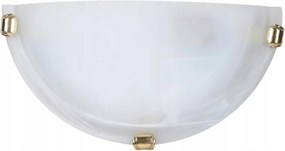 Alabastro 3001 fali lámpa 1x60W E27 IP20 fehér alabástrom