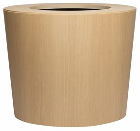 Fából készült önöntöző ültetőgép ARC, alacsony, többféle változatban - Hobby Flower méretek: Ø61 x 51, szín: világos tölgy