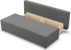 Nobu kanapé, fonott, szürke