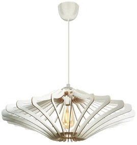 Fehér 1xE27/60W/230V mennyezeti lámpa, 47 cm átmérővel