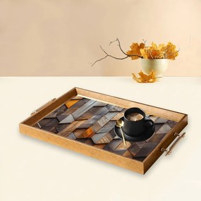 Üveg tálca, 38×24 cm – TPEA9898