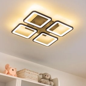 Brilagi - LED Dimmelhető felületre szerelhető csillár SQUARED LED/85W/230V 3000-6500K + távirányító