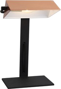 Candellux Banker asztali lámpa 1x40 W fekete 41-78346