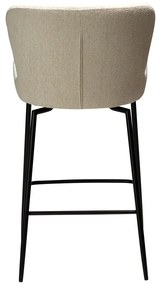 Krémszínű kárpitozott bárszék (ülésmagasság 67,5 cm) Glam – DAN-FORM Denmark