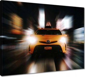 Vászonkép 50x40 Sárga taxik Taxi