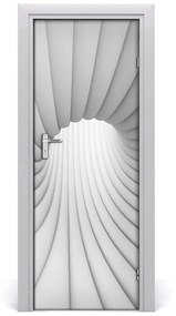 Ajtóposzter absztrakció alagút 75x205 cm