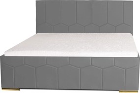 KAMI ágy 160x200 cm Piros Matrac nélkül