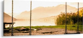 Kép egy hintákról a természetben (120x50 cm)