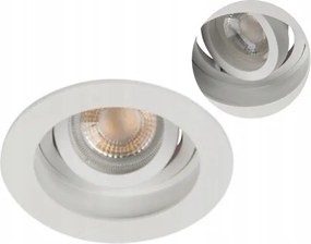 Mennyezeti Led lámpa Süllyesztett Kerek Mozgatható 10W Aret Fehér Kanlux