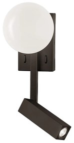 Viokef REFLECT fali lámpa, fekete, beépített LED, 375 lm, VIO-4229000