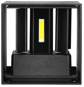 LED Kültéri fali lámpa LED/5W/230V 4000K IP65 fekete