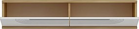 Meyra 120 - Sapphire Oak, White, Silver