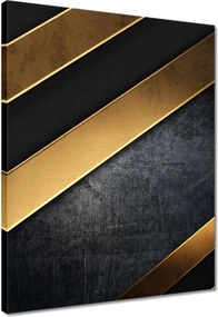 Vászonkép 40x50 Arany csíkok