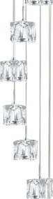 Függeszték Króm ICE CUBE SEARCHLIGHT 6778-8-LED