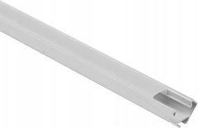 Alumínium Led profil sarok falra szerelhető fehér 1m fagyálló szalaggal