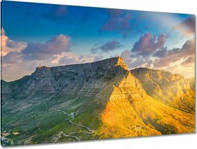 Képek 120x80 Naplemente Hegyek Kilátás