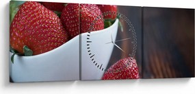 Eper képe (órával) (90x30 cm)