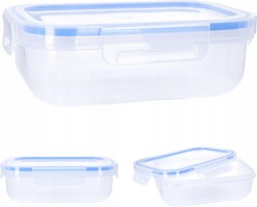 Ételtároló doboz 1l-es uzsonnás doboz légmentesen záródó uzsonnás doboz tömítéssel