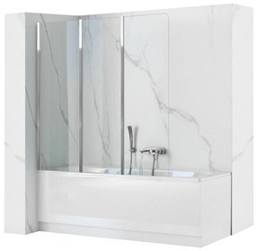 Fürdőkádparaván Rea Agat-3 120 cm