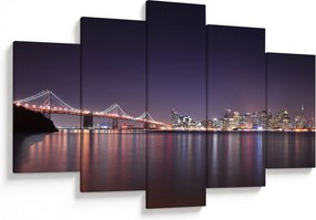Kilátás San Francisco-ra, California (150x105 cm)