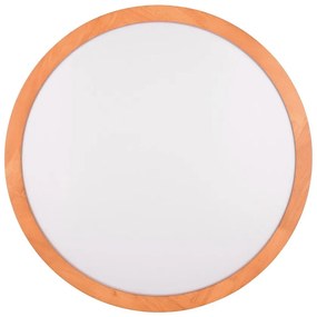 Világosbarna LED mennyezeti lámpa ø 40 cm Iseo – Trio